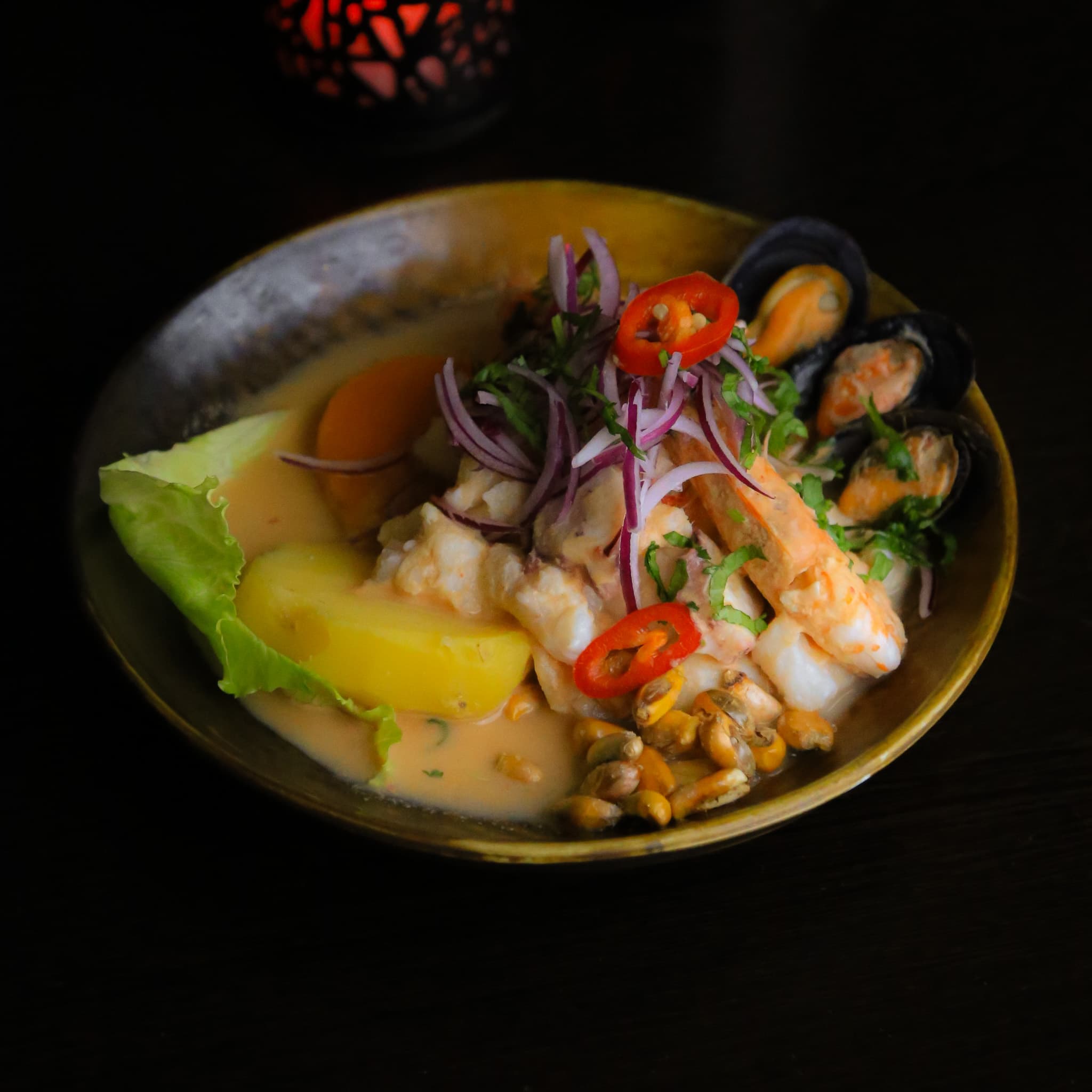 Parihuela — Peruvian seafood soup